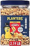 2.19-Lbs (35-Oz) PLANTERS Salted Cocktail Peanuts, Party Snack, Salted Nuts $4.90