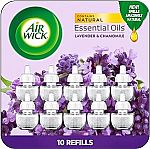 10-Count Air Wick Plug in Scented Oil Refill $3.65