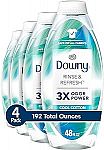 4-Ct 48Oz Downy RINSE & REFRESH Laundry Odor Remover and Fabric Softener + $35 Amazon Credit $49