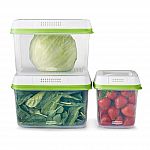 Rubbermaid Produce Saver Containers Set for Refrigerator $18.39