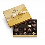 Godiva Assorted Chocolate Gold Gift Box, Gold Ribbon, 18 pc. $21.60 (40% Off)