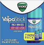 2 Pack Of Vicks VapoStick Solid Balm $4