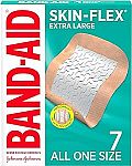 7 ct Band-Aid Brand Skin-Flex Adhesive Bandages $2.38