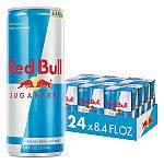24-Count 8.4-Oz Red Bull Energy Drink (Sugar Free) $24.39
