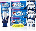 3-pack Crest Kids Advanced Toothpaste Enamel + Cavity Protection with Fluoride for Anticavity, 4.1oz $9.57