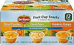 12-Pack 4-Oz Del Monte No Sugar Added Variety Fruit Cups $6.38