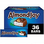 36-ct of 1.41oz Almond Joy Coconut and Almond Chocolate Candy Bars $16.35