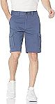 Amazon Essentials Men's Classic-Fit Cargo Shorts $7.40