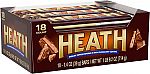 18-Count 1.4-Oz HEATH Milk Chocolate English Toffee Full Size Candy Bars $12.63