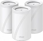 TP-Link Tri-Band WiFi 7 BE10000 Whole Home Mesh System (Deco BE63) (3-Pack) $550