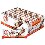 20-Ct Kinder Bueno Milk Chocolate and Hazelnut Cream $13.99