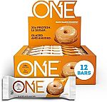 12-Pack 2.12-Oz ONE Protein Bars (Maple Glazed Doughnut) $13.63