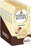 8-Pack 3.1-Oz Ferrero Rocher Premium White Chocolate Hazelnut Bars $13.94