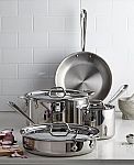7-pc All-Clad D3 Stainless Steel Cookware Set $299.99