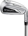 Taylormade Golf Stealth High Draw Iron Set w/ Graphite Shaft (5-PW, AW, Right Hand, Regular) $600