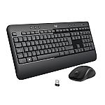 Logitech MK540 Advanced Wireless Keyboard and Mouse Combo $30