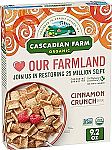 9.2-Oz Cascadian Farm Organic Cinnamon Crunch Cereal $2.44