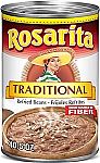 Rosarita Traditional Refried Beans, 40.5 oz $1.91