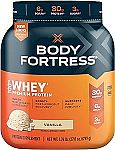 1.74 lbs Body Fortress 100% Whey, Premium Protein Powder $12.98 and more