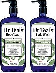 2-pack Dr Teal's Body Wash with Pure Epsom Salt, 24 fl oz $6.82