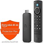 Amazon Fire TV Stick 4K Max with 2-Year Protection Plan $44.48