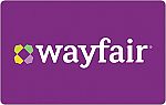 $100 Wayfair Gift Card $90 and more