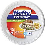 45-Count Hefty Everyday 9" Foam Plates $2.65