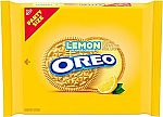 24.95 oz OREO Lemon Creme Sandwich Cookies $4 and more