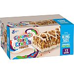 12-Ct Cinnamon Toast Crunch Breakfast Cereal Treat Bars (King Size) $4.49