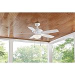 Home Depot - 50% Off Select Hampton Bay Ceiling Fan from $45