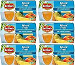 24-Ct Del Monte Mixed Fruit 4 Oz Snack Cups $10.67