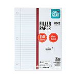 150-Sheet Pen+Gear Filler Paper (Wide Ruled, 10.5" x 8") $0.85