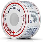 Band-Aid Brand First Aid Water Block Tape Roll, 1 in by 10 yd $2.16