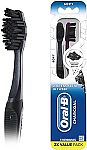 2 Count Oral-B Charcoal Toothbrushes, Soft $3.62