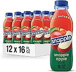 12-Pack 16 Oz Snapple Apple Juice Drink $9.46