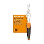 Fiskars Ergonomic Cast-Aluminum Garden Weeder Tool $6.40