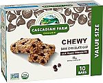10-Count 12.3-Oz Cascadian Farm Organic Chocolate Chip Granola Bars $3.85