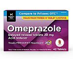 Sam's Club: 42-Count Member's Mark 20mg Omeprazole Delayed Release Tablets $6.98