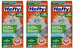 120-Count 13-Gallon Hefty Ultra Strong Tall Kitchen Trash Bags $16.43