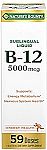 2-Oz Nature's Bounty Vitamin B12 5000 Mcg Sublingual Liquid $4.76