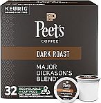 32-Count Peet's Coffee Keurig K-Cup Pods $10.69