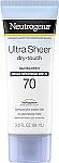 3-Oz Neutrogena Ultra Sheer Dry-Touch Sunscreen Lotion $7.57