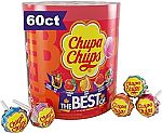 60 Count Chupa Chups Candy Lollipops $9.60