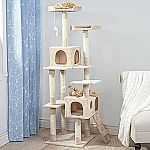 5.5-Ft Petmaker 8-Tier Cat Tower $39