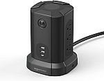 AmazonBasics 9-Outlet Power Tower Surge Protector w/6ft Cord $14.99