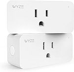 2-Pack Wyze 2.4GHz WiFi Smart Plugs (Refurbished) $10