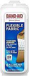 8-Count Band-Aid Brand Flexible Fabric Adhesive Bandages $0.45