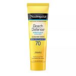 1-Oz Neutrogena Beach Defense Sunscreen Lotion (SPF 70) $0.50 or Free
