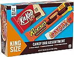 36.8 oz KIT KAT, PAYDAY and REESE'S Assorted King Size Variety Box $14