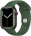 Apple Watch 7, GPS + Cellular 45mm w/ Green Aluminum Case $249.99